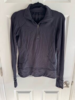 Lululemon Black Half-Zip Pullover Sweatshirt